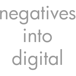 300 px Text negatives into digital